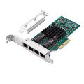 DIEWU I350-T4 PCI-E服务器四口千兆网卡 Intel i350t4 多口网